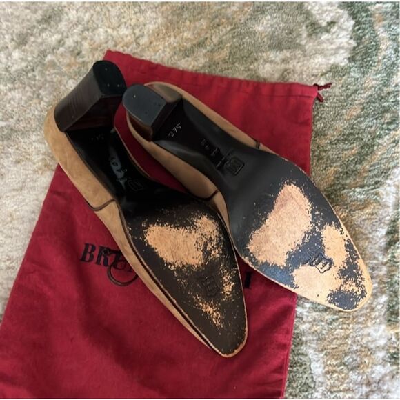 BRUNO MAGLI | brown suede heels 8.5 - Picture 6 of 11
